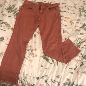 EUC Anthropologie Pilcro Stet Salmon Jeans